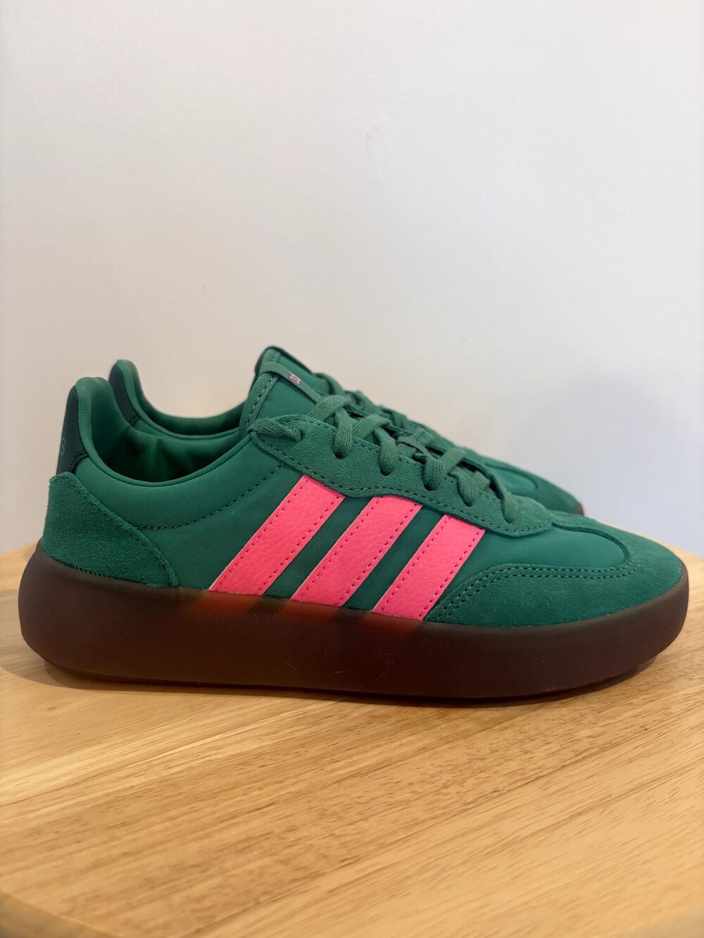 Adidas Women's Barreda Decode "Semi Court Green / Lucid Pink"